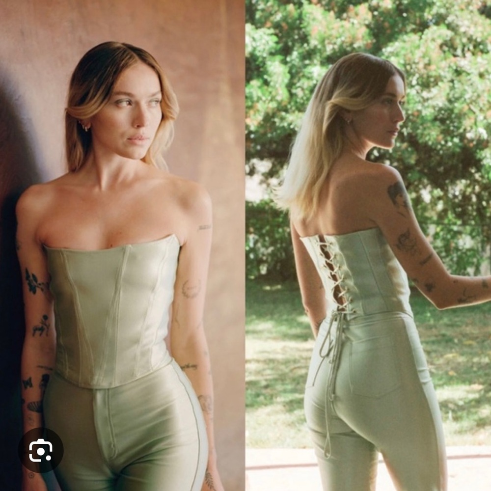 Rezek studio Star corset in Mint